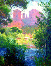 Curt Walters landscape painting on exhibition in Resilience at Western Spirit Museum in Scottsdale Aizona January 17 - April 12 2026 011226