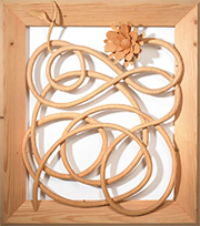 Dan Webb wood sculpture on exhibition at Greg Kucera Gallery in Seattle January 8 to February 21 2026 012026