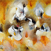 Daniel Ketelhut painting in Shifting Realities at Sparks Gallery in San Diego California February 8 to April 26 2026, 031726