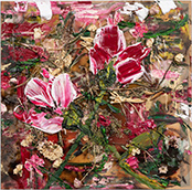 Darius Yektai flower painting in Truly Madly Deeply at Grenning Gallery in Sag Harbor New York February 14 to March 8 2026 022526