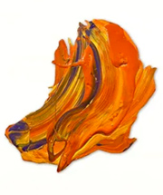 Donald Martiny abstract painting on exhibition at Hidell Brooks Gallery in Charlotte North Carolina January 9 to February 18 2026 012126