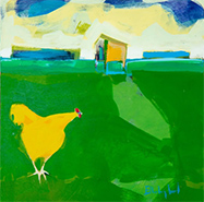 Ellen Langford painting available Oxford Treehouse Gallery in Oxford Mississippi April 2026, 032426