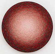 Emil Lukas thread paintings in Detectable with Distance exhibition at Hosfelt Gallery in San Francisco California March 28 to May 9 2026