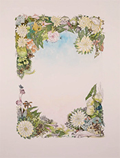 Gala Bent drawings in A Woman Awash at J. Rinehart Gallery in Seattle Washington February 28 to March 25 2026, 022526