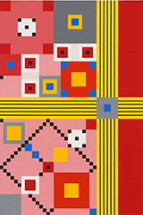 Gloria Klein painting in Crisis Management at Anat Ebgi Tribeca NYC January 9 to February 28 2026 012026