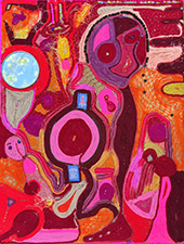 Hagar Fletcher fiber artwork in Beyond the Storm at Ceres Gallery in Chelsea New York March 3 to 28 2026, 022326