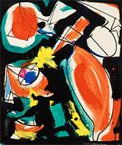Hans Hofmann painting in Expanded Fields at Hollis Taggart in Chelsea NYC January 15 to February 21 2026 012226