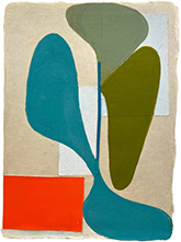 Jill Moser painting in Talking Pictures Collaborations at Kathryn Markel in Chelsea NYC February 21 to March 28 2026 022326