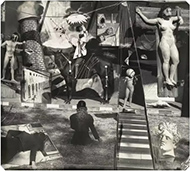 Joel-Peter Witkin black and white photograph in exhibition Art is History at Lisa Sette Gallery in Phoenix Arizona March 7 to May 30 2026, 030626