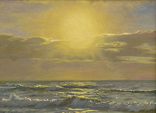 Lili Anne Laurin seascape painting available from Highlands Art Gallery in Lambertville New Jersey March 2026