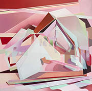 Marna Shopoff painting in Paper Houses an online exhibition at Ferrara Showman Gallery in New Orleans January 1 to March 31 2026 012126