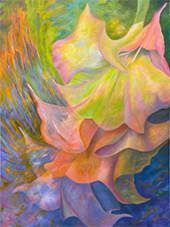 Mary Ahern floral painting available directly from the artist on Long Island New York January 2026 011526