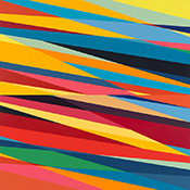 Odili Donald Odita abstract painting in Shadowland at David Kordansky Gallery New York Chelsea January 15 to February 28 2026 011526