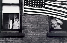 Robert Frank photograph in Where Are We Now? American Places and People at Philadelphia Museum of Art Philadelphia Pennsylvania through April 16 2026, 032326
