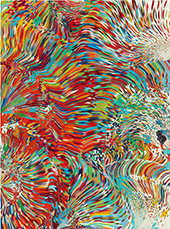 Sam Reveles abstract artwork in For Marylou New Selected Works at Josh Pazda Hiram Butler gallery in Houston Texas March 7 to May 2 2026