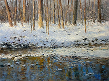 Thomas McNickle landscape painting on exhibition at Jerald Melberg Gallery Charlotte NC January 17 to March 21, 2026 012226