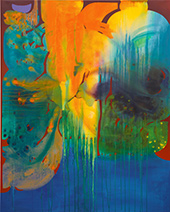 Vian Sora abstract painting in Tepe Gawra at Bortolami Gallery in Tribeca New York City art district March 6 to April 18 2026, 030926