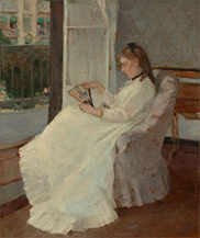 Berthe Morisot painting in Manet & Morisot at The Cleveland Museum of Art in Cleveland Ohio March 29 to July 5 2026