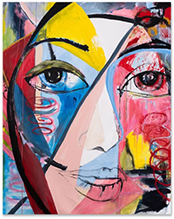 Donna Isham painting on exhibition at Morton Contemporary in Philadelphia Pennsylvania June 6 to July 31 2026