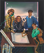 Jessie Makinson painting in A Skeleton to Share at Lyles and King in New York May 14 to June 13 2026