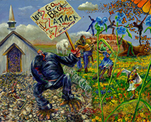 Melanie Hickerson artwork in Beyond the Storm at Ceres Gallery in Chelsea New York March 31 to April 25 2026