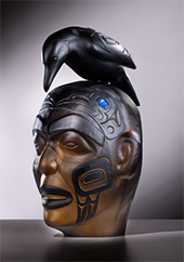 Preston Singletary in A Clockwork Raven at Traver Gallery in Seattle Washington April 4 to April 25 2026