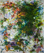 Ronnie Genotti abstract painting in Have You Seen the Weather? at Wessling Contemporary in San Francisco April 2 to May 16 2026