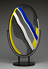 Roy Lichtenstein painting in Roy Lichtenstein in the Studio at Dallas Museum of Art in Dallas Texas January 15 to July 5 2026