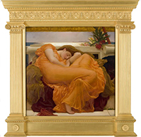 Frederic Lord Leighton painting in The Sense of Beauty: Six Centuries of Painting from Museo de Arte de Ponce at Oklahoma City Museum of Art in Oklahoma City June 20 to September 20 2026