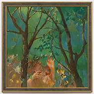 Gerald Wartofsky painting in The Song of the Earth at James Fuentes gallery in Tribeca New York May 20 to June 18 2026