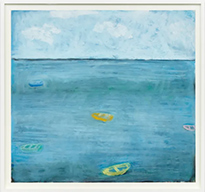 Jennifer Bartlett painting in Paper Trail at Marianne Boesky Gallery in Chelsea New York June 25 to July 24 2026