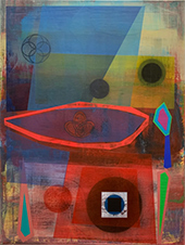 Michael Barringer painting in New Works Old Friends at Momentum Gallery in Asheville North Carolina February 12 to June 27 2026
