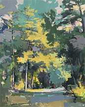 Scotty Peek painting ain Mindful Seeing at Spalding Nix Fine Art in Atlanta Georgia July 24 to September 1 2026