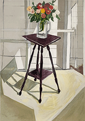 Alice Neel print on exhibition at Leslie Sacks Gallery in Santa Monica California Fall 2026