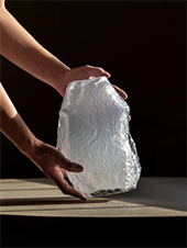 Danté Germain glass art in Floe at Gallery 360 in Minneapolis Minnesota October 3 to November 8 2026