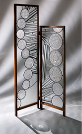 Dick Weiss glass artwork in Older and Weisser at Traver Gallery in Seattle Washington October 3 to 31 2026