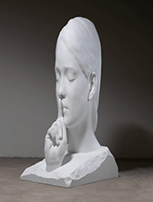 Jaume Plensa sculpture in Jaume Plensa: Beyond Silence at Gray Gallery in Chicago Illinois September 17 to December 19 2026