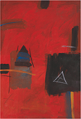 Jaune Quick-to-See Smith painting in An Indigenous Present at Frist Art Museum in Nashville Tennessee through September 27 2026