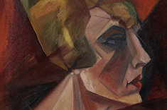 Martel Schwichtenberg painting in The Age of Anxiety: German Expressionism in Art and Film at Arkansas Museum of Fine Arts in Little Rock Arkansas October 9 to January 10 2027
