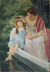 Mary Cassatt painting in Women Impressionists and the Land at Saint Louis Art Museum in St Louis Missouri October 17 to January 10 2027