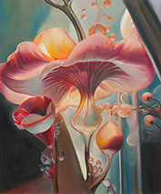 Meeson Pae painting in Seed Memory at Anat Ebgi Gallery in Tribeca New York November 6 to December 19 2026