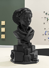 Olalekan Jeyifous sculpture in Hydricosmic Litanies at the Walker Art Center in Minneapolis Minnesota August 6 to January 3 2027