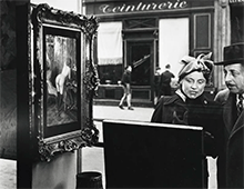 Robert Doisneau photograph in A Human Pace at Peter Fetterman Gallery in Santa Monica California September 12 to January 9 2027